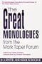 The Great Monologues from the Mark Taper Forum (Festival Monologue Series)
