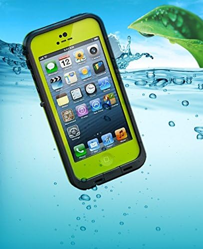 New Waterproof Shockproof Dirtproof Snowproof Protection Case Cover for Apple Iphone 5 5S Grown Green