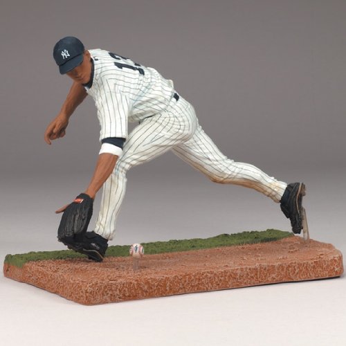 McFarlane Toys MLB Sports Picks Exclusive New York Yankees Defensive Action Figure 2-Pack Derek Jeter, Alex Rodriguez