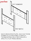 Peerless Plp LG30 Mounting Component ( Adapter Plate ) for LCD Tv - Black