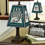 Philadelphia Eagles 14 Inch Art Glass Lamp