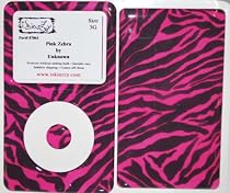Pink Zebra Ipod Classic 5G Silicon Skin Cover