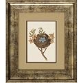 Set of 2 Birds Nests Framed Art - Brown