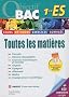 Toutes les mati�res 1e ES