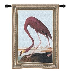 Flamingo Tapestry Wall Hanging Comes With Wallhanging Rod