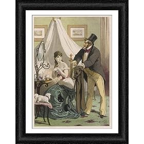 Framed Print of JEALOUS HUSBAND/TROUSERS from Mary Evans
