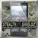 2-Pack Stealth Shieldz© HTC THUNDERBOLT 4G Screen Protector LIFETIME WARRA ....