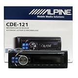 Alpine CDE-121 Car Stereo CD/MP3/AAC/WMA Receiver