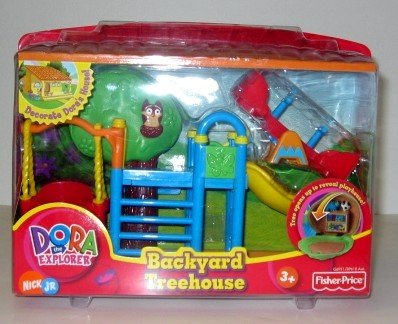  Dora's Backyard Playset -  Dora the Explorer Talking House