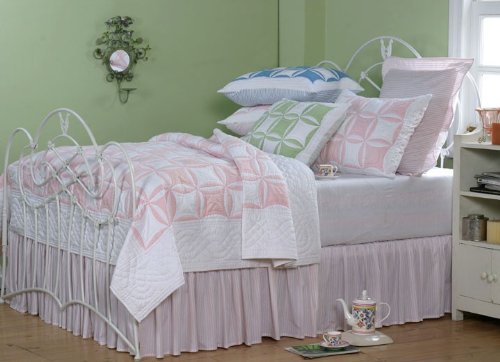 CIRCLE BLUE TWIN QUILT