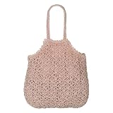 Xhilaration Crocheted Tote - Pink