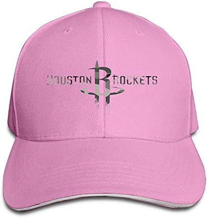 Plain Baseball Cap Popular Houston Rockets Camo Logo Cool Sandwich Cap