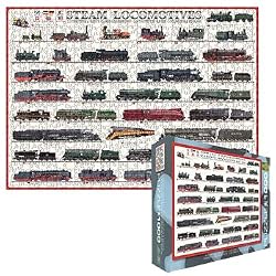 Steam Locomotives Jigsaw Puzzle - 1,000 pieces