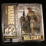 MARINE SAW GUNNER McFarlane’s Military REDEPLOYED Series 2 Action Figure & Display Base