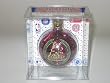PHOENIX COYOTES (2 5/8" In Diameter) Color Filled Glass CHRISTMAS ORNAMENT