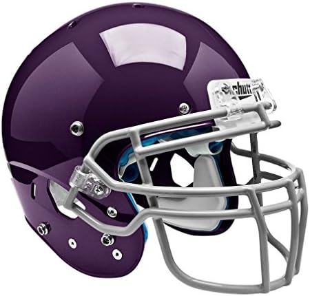 Schutt Sports Youth AiR XP Hybrid Football Helmet Including Faceguard - Size XS, Color Purple