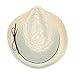 Summer Festival Chic Cotton Blend Panama Fedora Hat, Crocheted Ivory Lace Ribbon