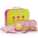 Take-Along Tin Tea Set