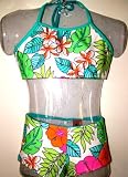 QUALITY MAUI WEAR KIDS BIKINI SET. SIZES: 2, 4, 6, 8