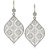 Liz Palacios Plumas Pacific Opal Crystal Silve