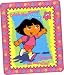 Dora the Explorer Micro Raschel Throw ~ Reach for the Stars