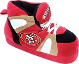 Comfy Feet Men's San Francisco 49ers 01 Indoor Slippers,Red/Gold,L M US
