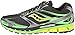 Saucony Men's Guide 8 Running Shoe,Black/Slime/Citron,11.5 M US