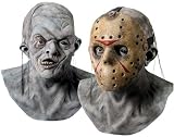 Jason Friday 13th Latex Mask Removeable Hockey Mask