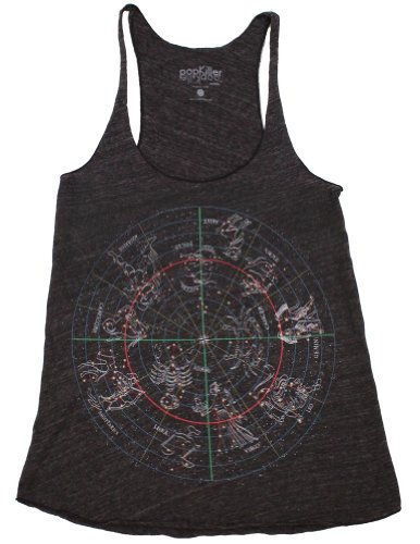 Zodiac Horoscope Tank, Tri Black, Small