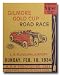 1934 Gilmore Gold Cup Program Poster Print