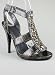 Lizard Stud T-Strap Heel