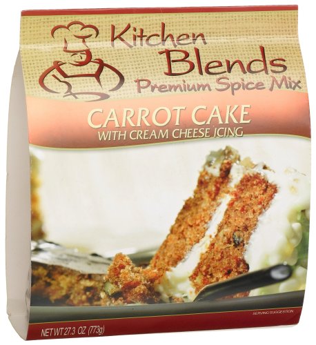 Kitchen Blends Carrot Cake With Icing, 27.3-Ounce Packages (Pack of 3) by Kitchen Blends
