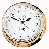 Weems & Plath Endurance Collection 145 Radio Controlled Clock (Brass)