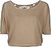 FULL TILT Crochet Back Womens Crop Top