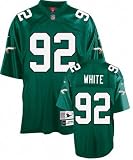 Philadelphia Eagles NFL Jersey Reggie White #92 Green Throwback Jersey Size 54