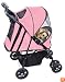 Happy Trails Plus Pet Stroller Pink Ice