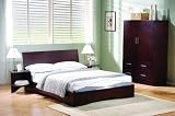 Home Elegance Platform Full Bed Low Profile Cherry finish 899FC-1