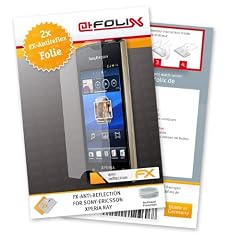 atFoliX FX-Antireflex Displayschutzfolie f�r Sony-Ericsson Xperia ray (2-er Pack) - Displayschutz antireflektierend! H�chste Qualit�t - Made in Germany!