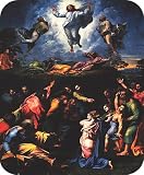The Artist Raphael Fine Art Mouse Pad Transfiguration