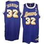 Reebok Los Angeles Lakers #32 Earvin "Magic" Johnson Purple Soul Swingman Jersey