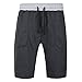 Mrignt Men's Casual Cotton Elastic Gym Shorts