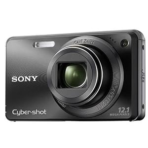 Sony DSC-W290B Digitalkamera (12 Megapixel, 5-fach opt. Zoom, 7,6 cm (3 Zoll) Display) schwarz