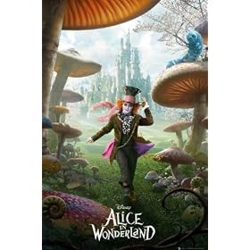 1art1 - 49039 - Poster - Alice Au Pays des Merveilles - Chapelier Fou - 91 X 61 cm