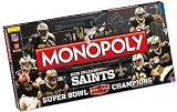 New Orleans Saints Super Bowl XLIV Champions Monopoly