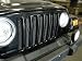 Rampage 86514 Gloss Black Powder Coat Sport Mesh 3D Wire Grille