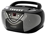 Kacher RR 5030 Radiorekorder mit CD-Player, Kassettendeck