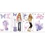 Blue Mountain Wallcoverings GAPP1819 Hannah Montana Self-Stick Room Appliqu�s
