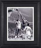 Bill Russell and Wilt Chamberlain Boston Celtics Framed Unsigned 8x10 Photograph
