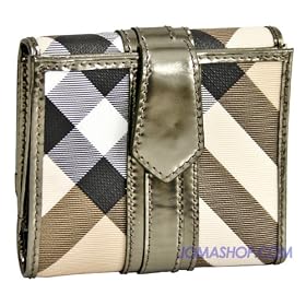 Burberry Metallic Leather Wallet 3463586