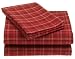 Nautica Cape Plaid 210-Thread-Count Cotton Queen Sheet Set